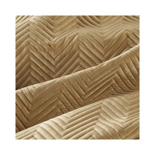 Sofia bársony ágytakaró Mézsárga 170x210 cm