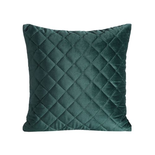 Ria1 bársony párnahuzat Sötétzöld 45x45 cm
