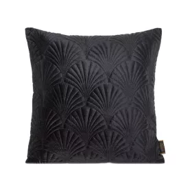 Ria2 bársony párnahuzat Fekete 45x45 cm