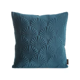 Ria2 bársony párnahuzat Sötét türkiz 45x45 cm