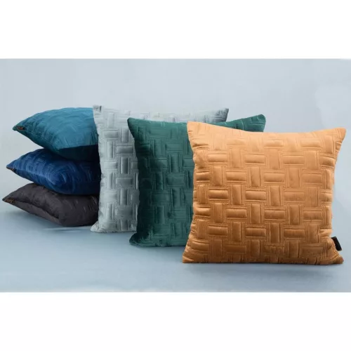 Ria3 bársony párnahuzat Menta 45x45 cm