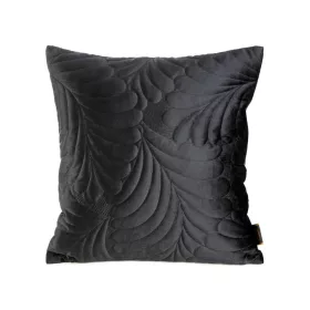 Ria4 bársony párnahuzat Fekete 45x45 cm