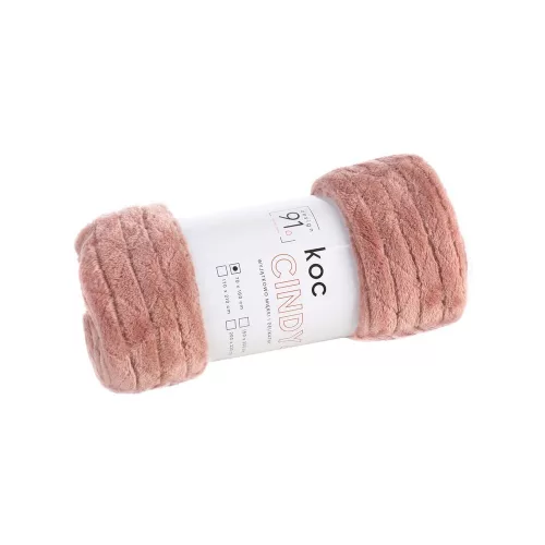 Cindy4 plüss takaró Rózsaszín 170x210 cm