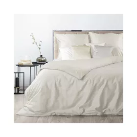   Nova3 pamut-szatén ágyneműhuzat Krémszín 160x200 cm - 70x80 cm 2db