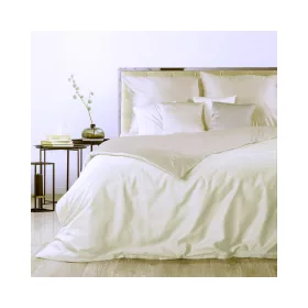   Nova3 pamut-szatén kétoldalas ágyneműhuzat Krémszín/bézs 160x200 cm - 70x80 cm 2db