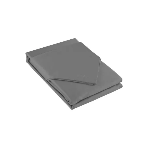 Nova3 pamut-szatén ágyneműhuzat Acélszürke 220x200 cm - 70x80 cm 2db