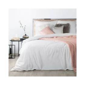   Nova3 pamut-szatén ágyneműhuzat Fehér 140x200 cm - 70x80 cm 1db