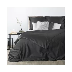   Nova3 pamut-szatén ágyneműhuzat Fekete 140x200 cm - 70x80 cm 1db