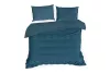 Nova3 pamut-szatén ágyneműhuzat Gránátkék 140x200 cm - 70x80 cm 1db