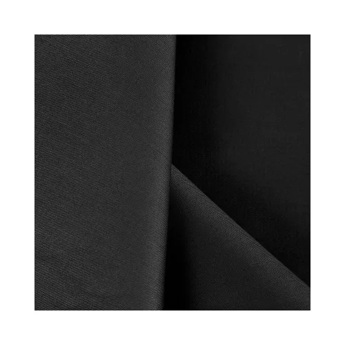 Dina egyszínű pamut-szatén ágyneműhuzat Fekete 220x200 cm - 70x80 cm 2db