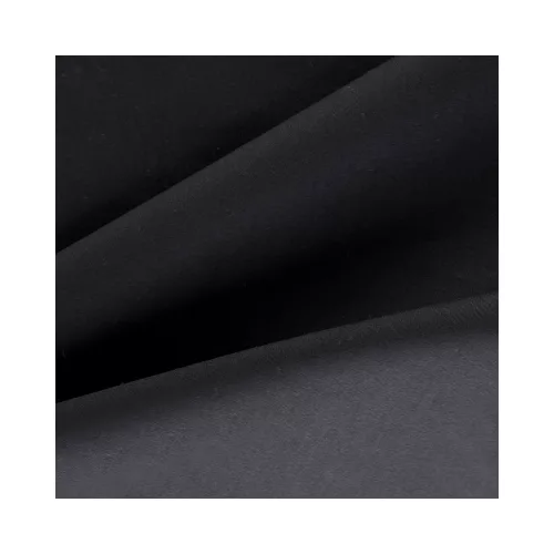 Dina egyszínű pamut-szatén ágyneműhuzat Fekete 220x200 cm - 70x80 cm 2db