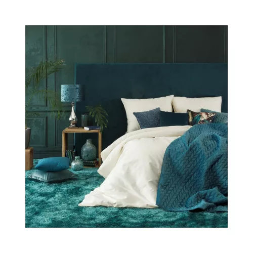 Dina egyszínű pamut-szatén ágyneműhuzat Krémszín 220x200 cm - 70x80 cm 2db