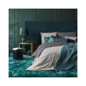   Dina egyszínű pamut-szatén ágyneműhuzat Világosszürke 220x200 cm - 70x80 cm 2db