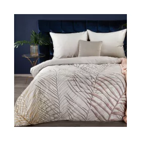   Rein05 pamut szatén ágyneműhuzat Bézs 140x200 cm - 70x90 cm 1db