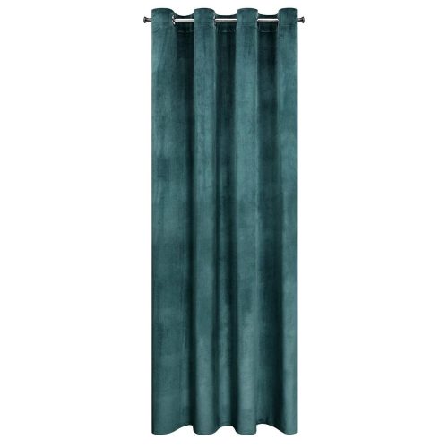 Melanie bársony sötétítő függöny Sötétkék 140x250 cm