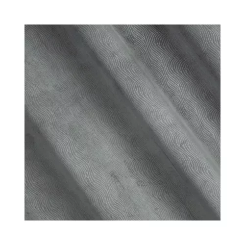 Lili bársony sötétítő függöny Acélszürke 140x250 cm