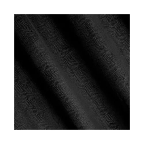 Lili bársony sötétítő függöny Fekete 140x250 cm