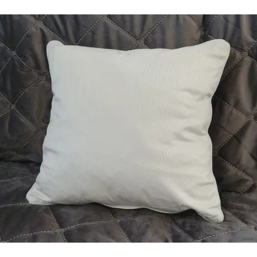 Lili bársony párnahuzat Fehér 40x40 cm