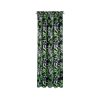 Zoja Pierre Cardin bársony sötétítő függöny Fekete/zöld 140x270 cm