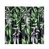 Zoja Pierre Cardin bársony sötétítő függöny Fekete/zöld 140x270 cm