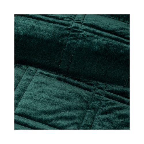 Kristin2 bársony ágytakaró Sötét Menta 170x210 cm