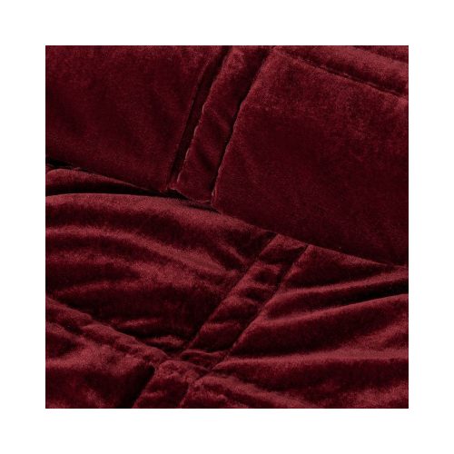 Kristin2 bársony ágytakaró Téglavörös 170x210 cm