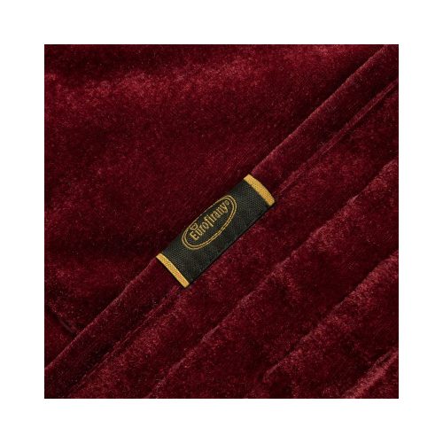 Kristin2 bársony ágytakaró Téglavörös 170x210 cm