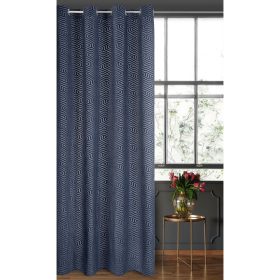   Inga Pierre Cardin bársony függöny Gránátkék 140x250 cm