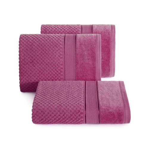 Jessi velúr törölköző Magenta 30x50 cm