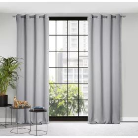   Amaro sötétítő függöny apró szerkezeti mintával Szürke 135x250 cm