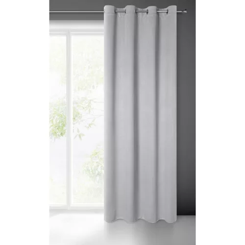 Amaro sötétítő függöny apró szerkezeti mintával Szürke 135x250 cm