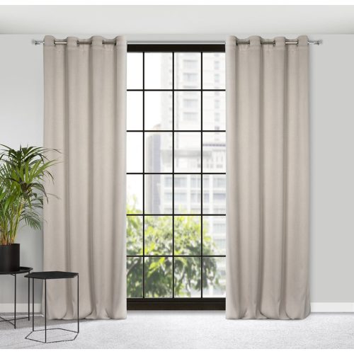 Carlo sötétítő függöny Bézs 135x250 cm