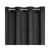 Inga Pierre Cardin bársony függöny Fekete 140x250 cm