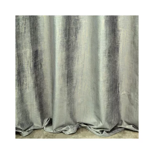 Marsala bársony sötétítő függöny Szürke/pezsgő 140x250 cm