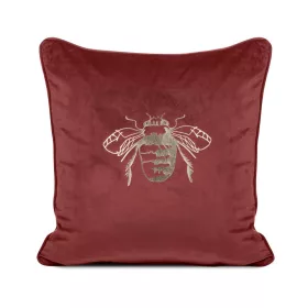 Blink14 bársony párnahuzat Burgundi vörös 45x45 cm