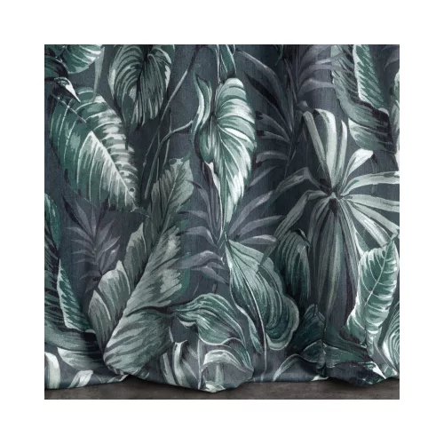 Palermo bársony sötétítő függöny Zöld 140x250 cm