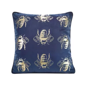 Blink15 bársony párnahuzat Gránátkék 45x45 cm