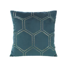 Blink12 bársony párnahuzat Sötét türkiz 45x45 cm