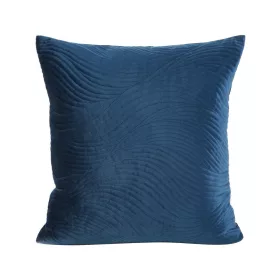 Ria5 bársony párnahuzat Gránátkék 45x45 cm
