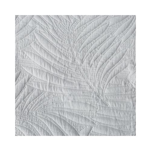 Stone levél mintás ágytakaró Fehér 170x210 cm