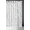 Bessy mintás dekor függöny Fehér/szürke/rózsaszín 350x250 cm