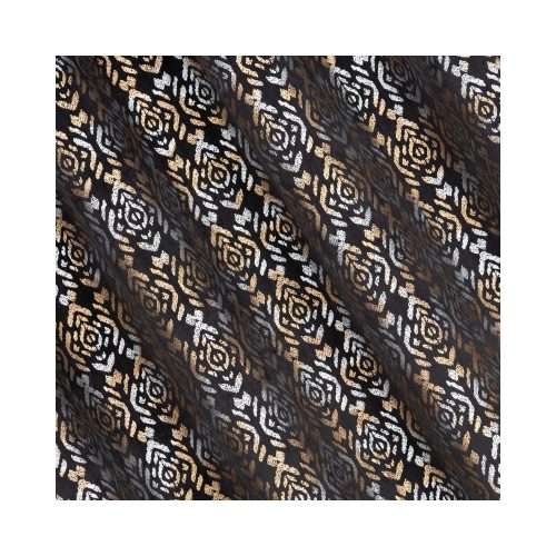 Laura bársony sötétítő függöny Fekete 140x250 cm