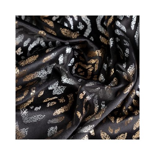 Laura bársony sötétítő függöny Fekete 140x250 cm