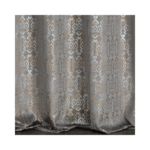 Laura bársony sötétítő függöny Acélszürke 140x250 cm