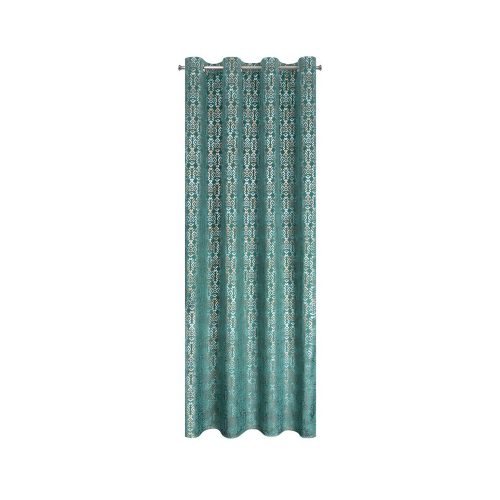 Laura bársony sötétítő függöny Türkiz 140x250 cm