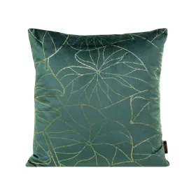   Blink17 bársony párnahuzat Sötét menta/világos arany 45x45 cm