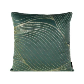   Blink18 bársony párnahuzat Sötét menta/világos arany 45x45 cm