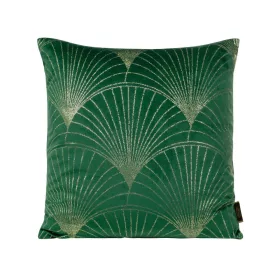   Blink21 bársony párnahuzat Sötétzöld/világos arany 45x45 cm