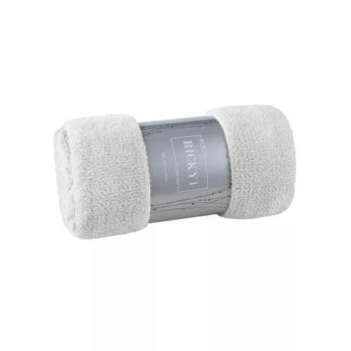 Ricky puha plüss pléd Ezüst 150x200 cm