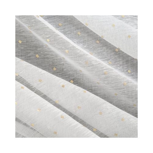 Sibel mintás dekor függöny Fehér/pezsgő 300x150 cm